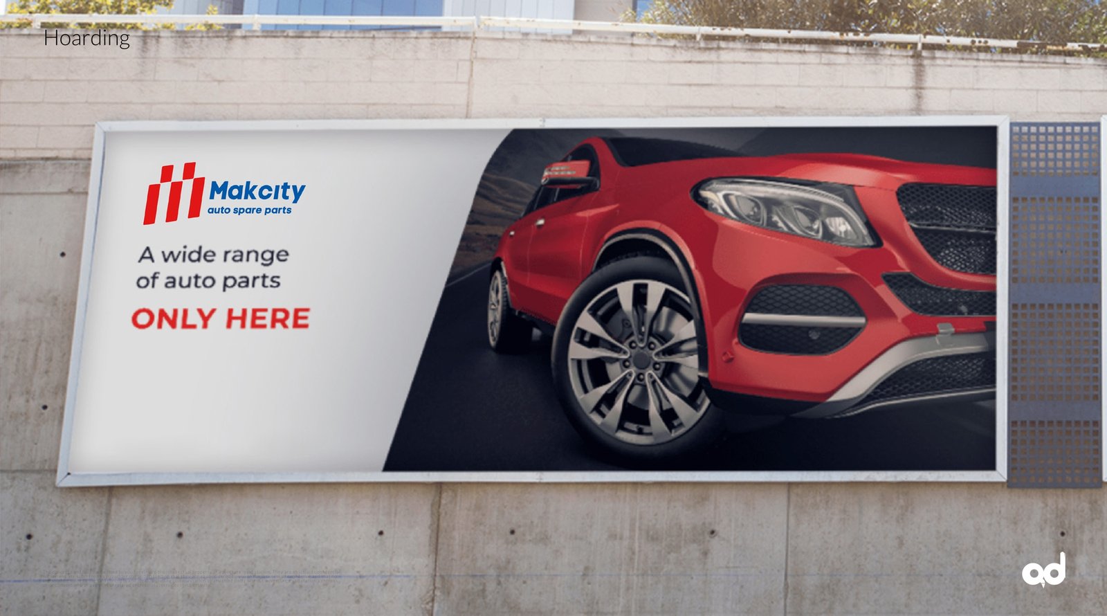 MakCity Bus Stop Ad