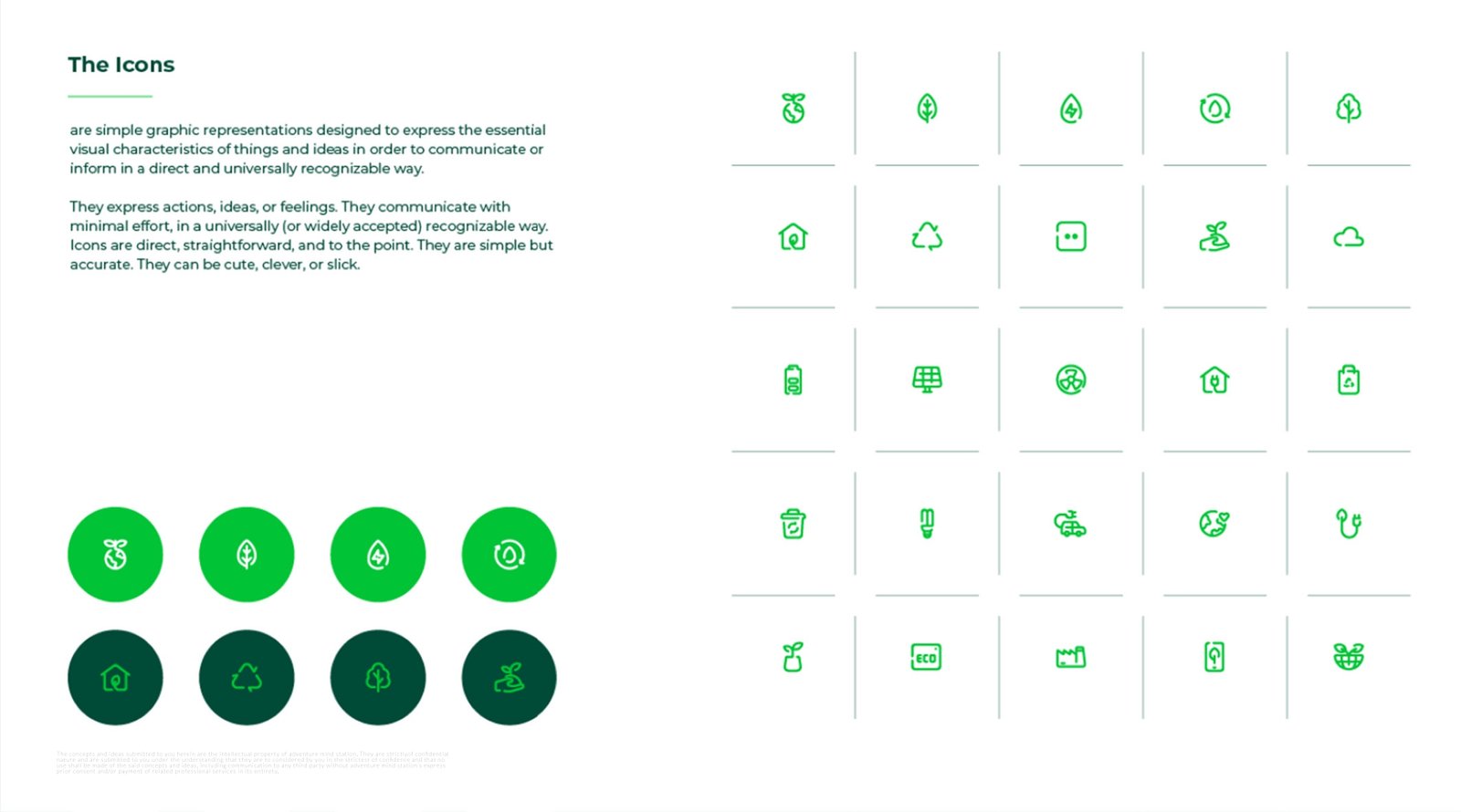 Pines Landscaping Icons